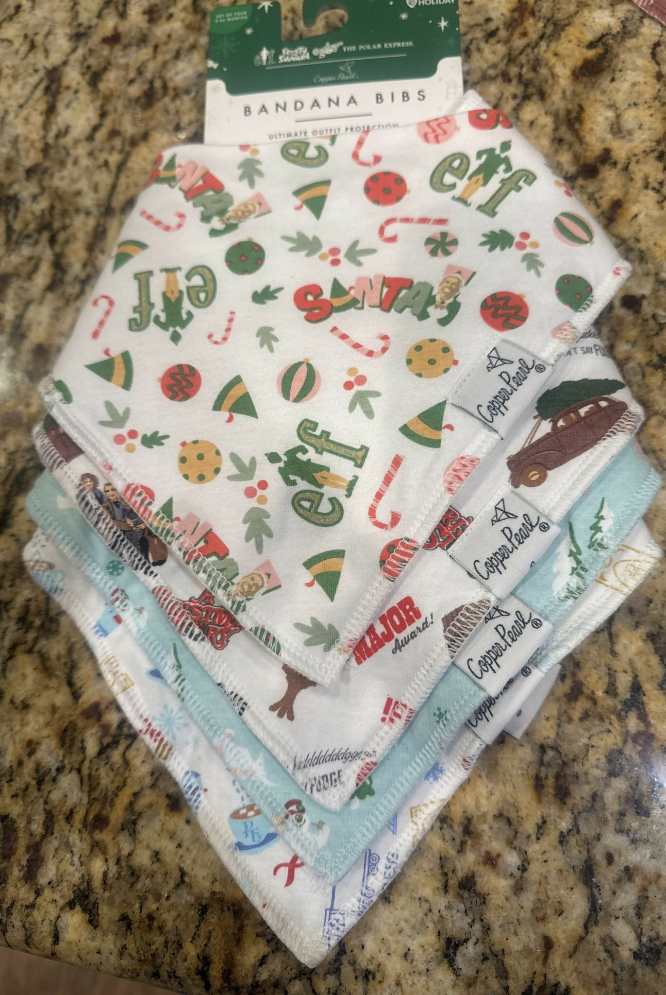 Copper Pearl Bandana Bibs 4Pack - Deadwood South Boutique & Company LLC