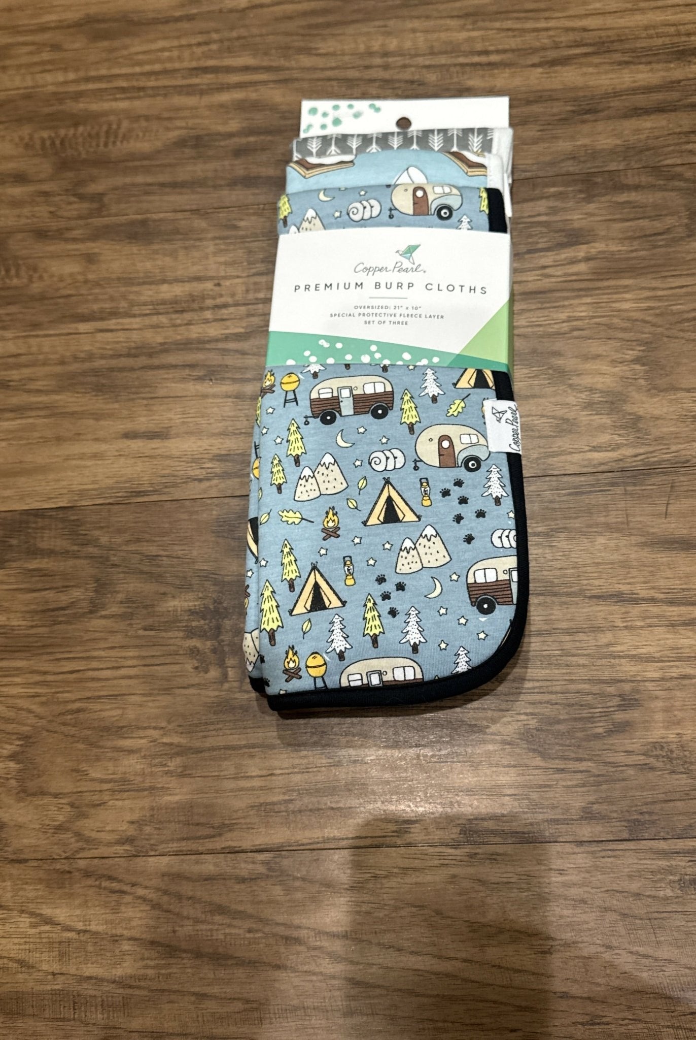 Copper Pearl Burp Cloth 3pk. - Deadwood South Boutique & Company LLC