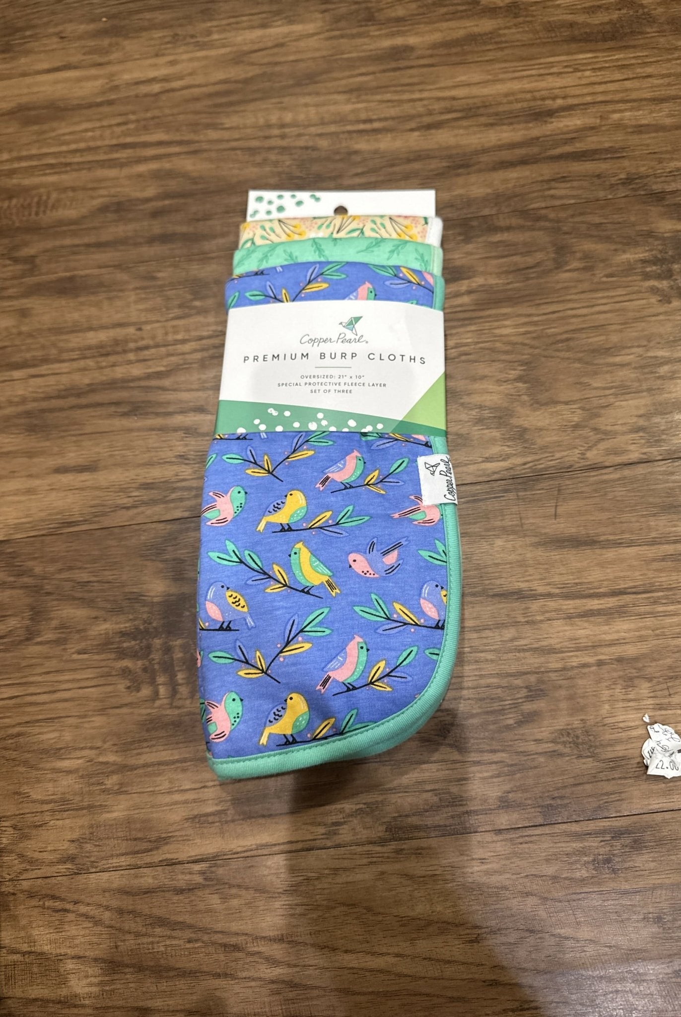 Copper Pearl Burp Cloth 3pk. - Deadwood South Boutique & Company LLC