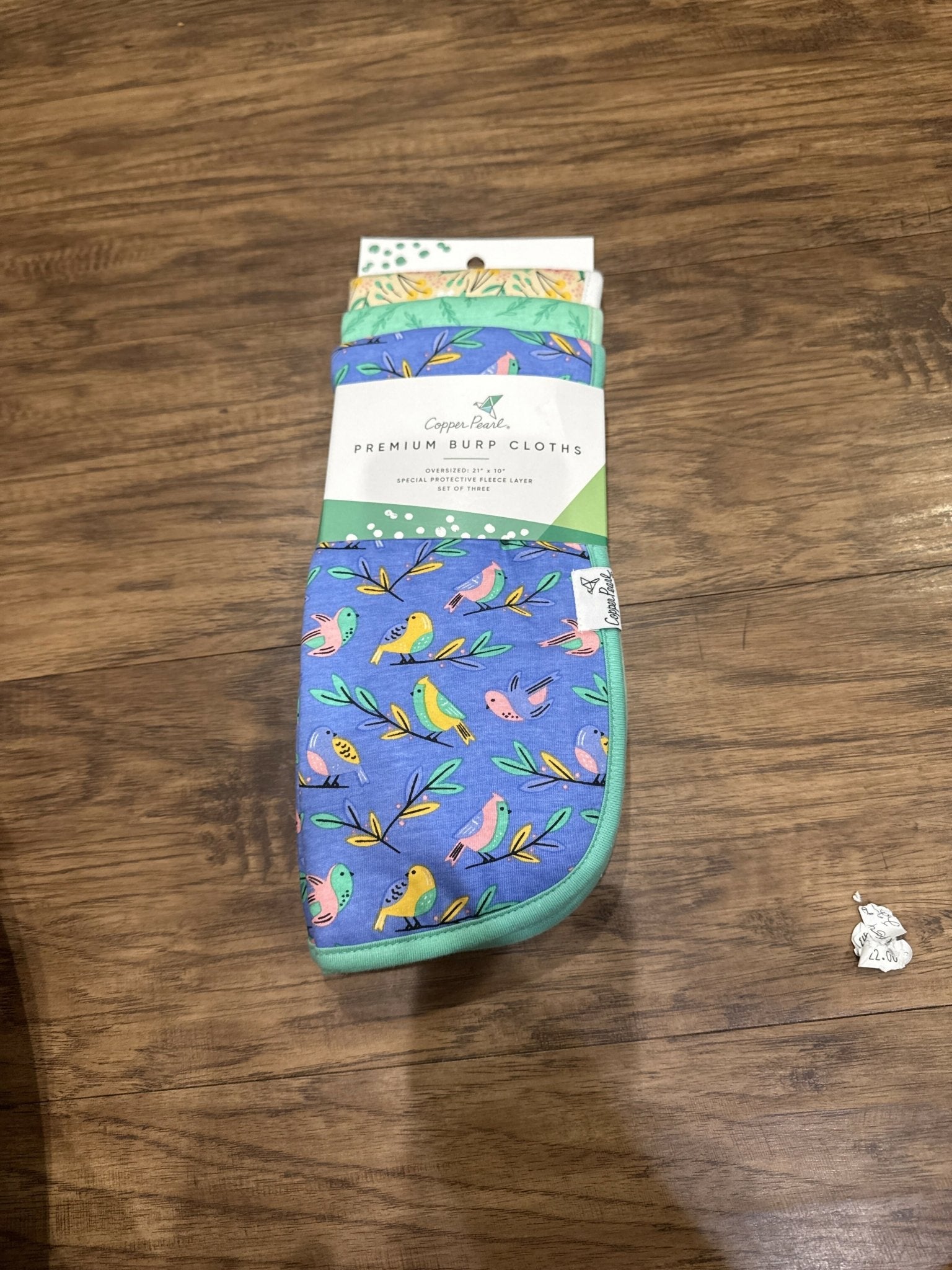 Copper Pearl Burp Cloth 3pk. - Deadwood South Boutique & Company LLC