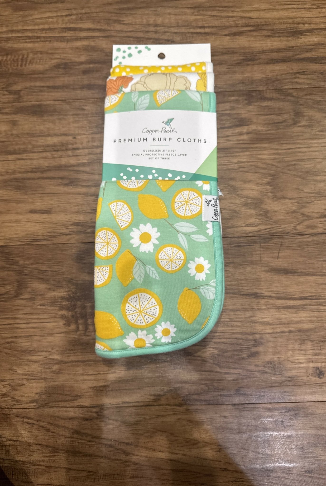 Copper Pearl Burp Cloth 3pk. - Deadwood South Boutique & Company LLC