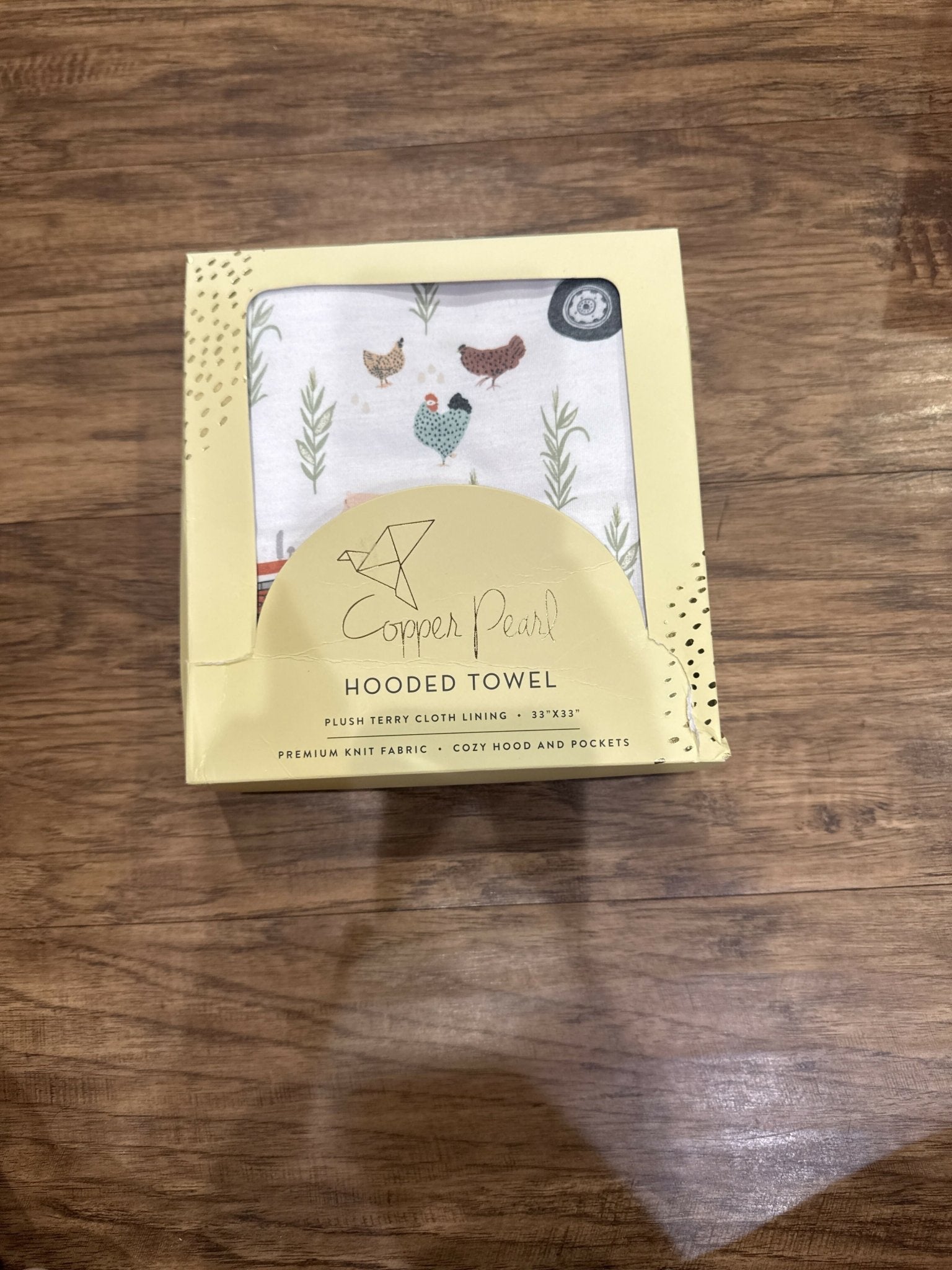 Copper Pearl Hooded Towel - Deadwood South Boutique & Company LLC