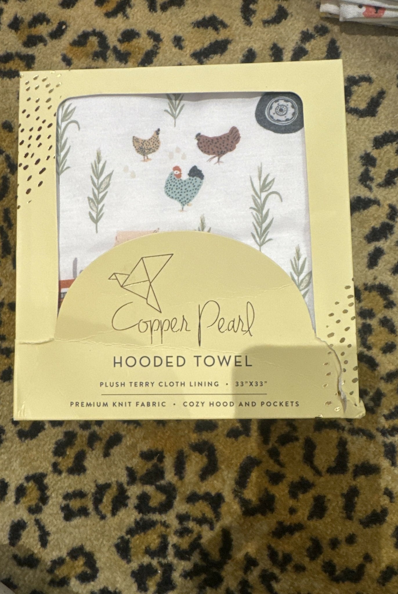 Copper Pearl Hooded Towel - Deadwood South Boutique & Company LLC