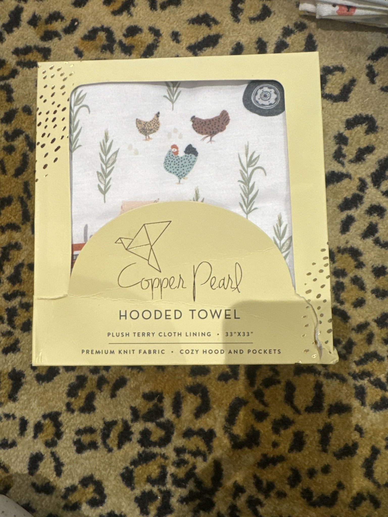 Copper Pearl Hooded Towel - Deadwood South Boutique & Company LLC