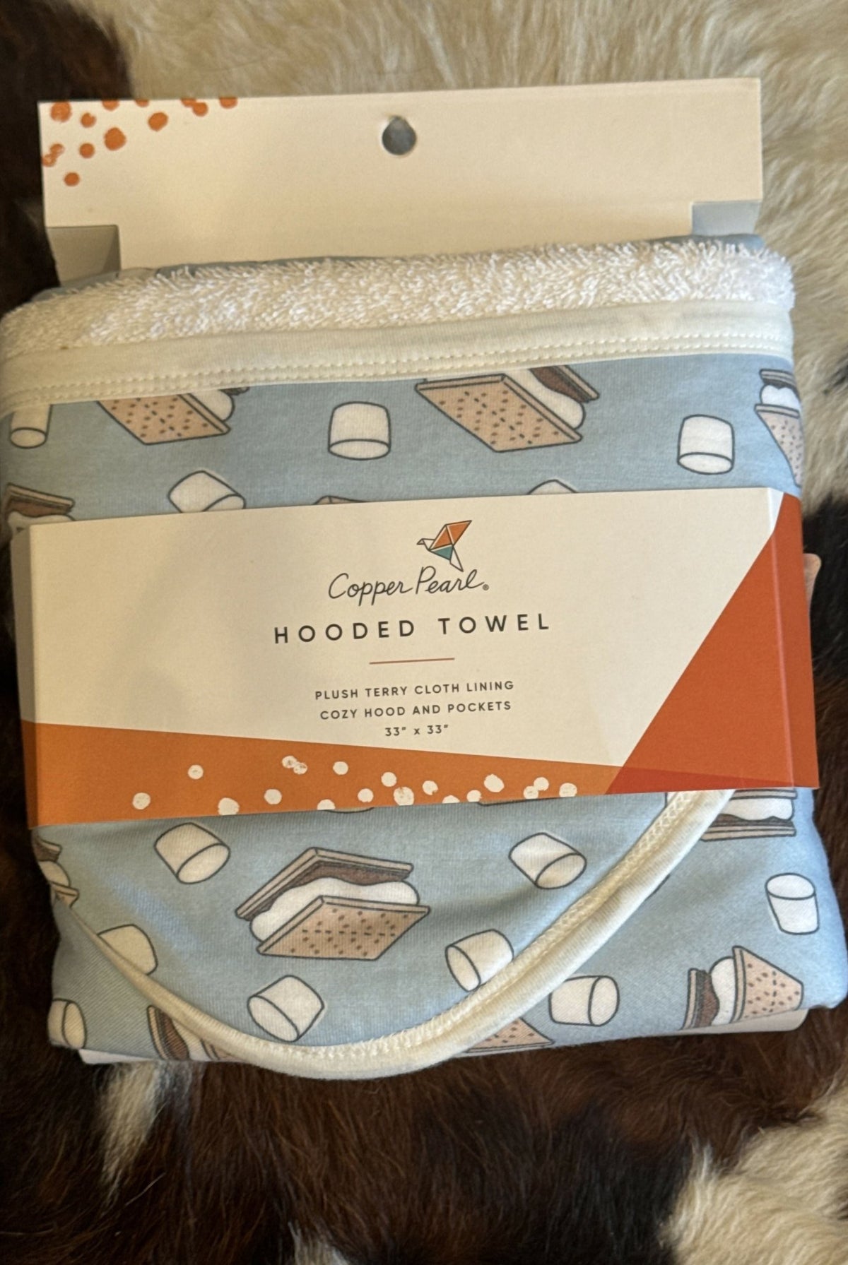 Copper Pearl hooded towels - Deadwood South Boutique & Company LLC