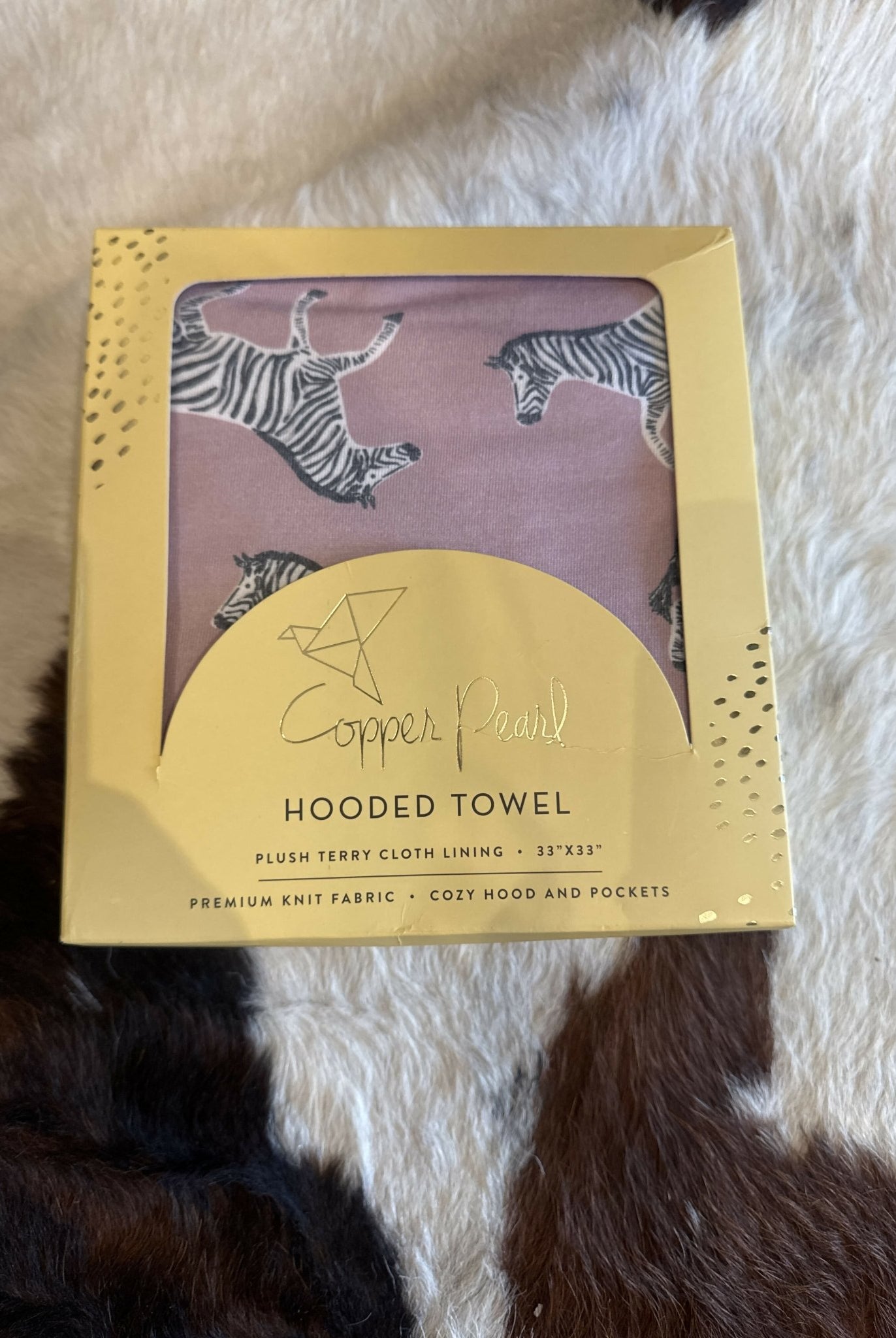 Copper Pearl hooded towels - Deadwood South Boutique & Company LLC