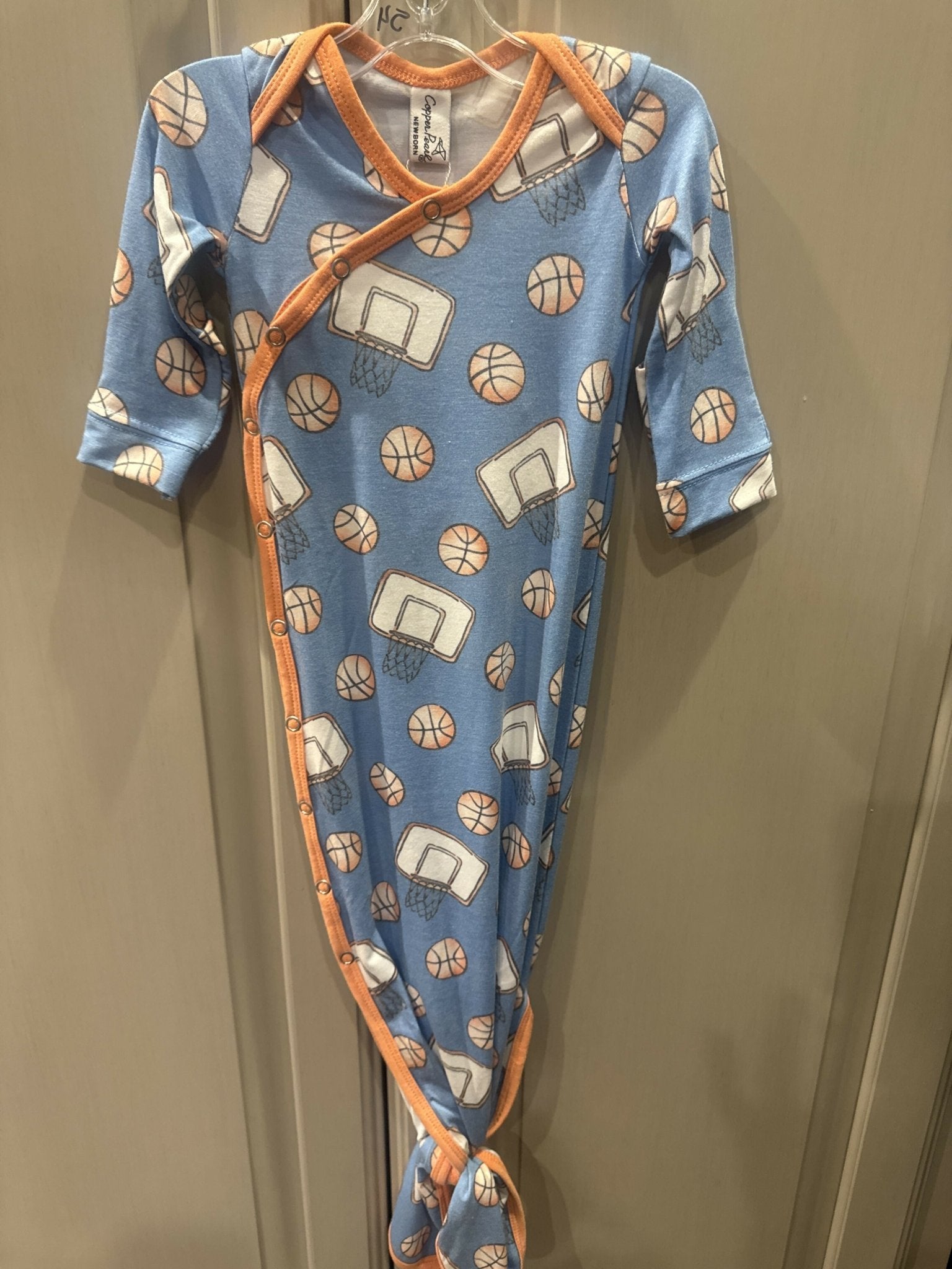Copper Pearl Knotted gown - Deadwood South Boutique & Company LLC
