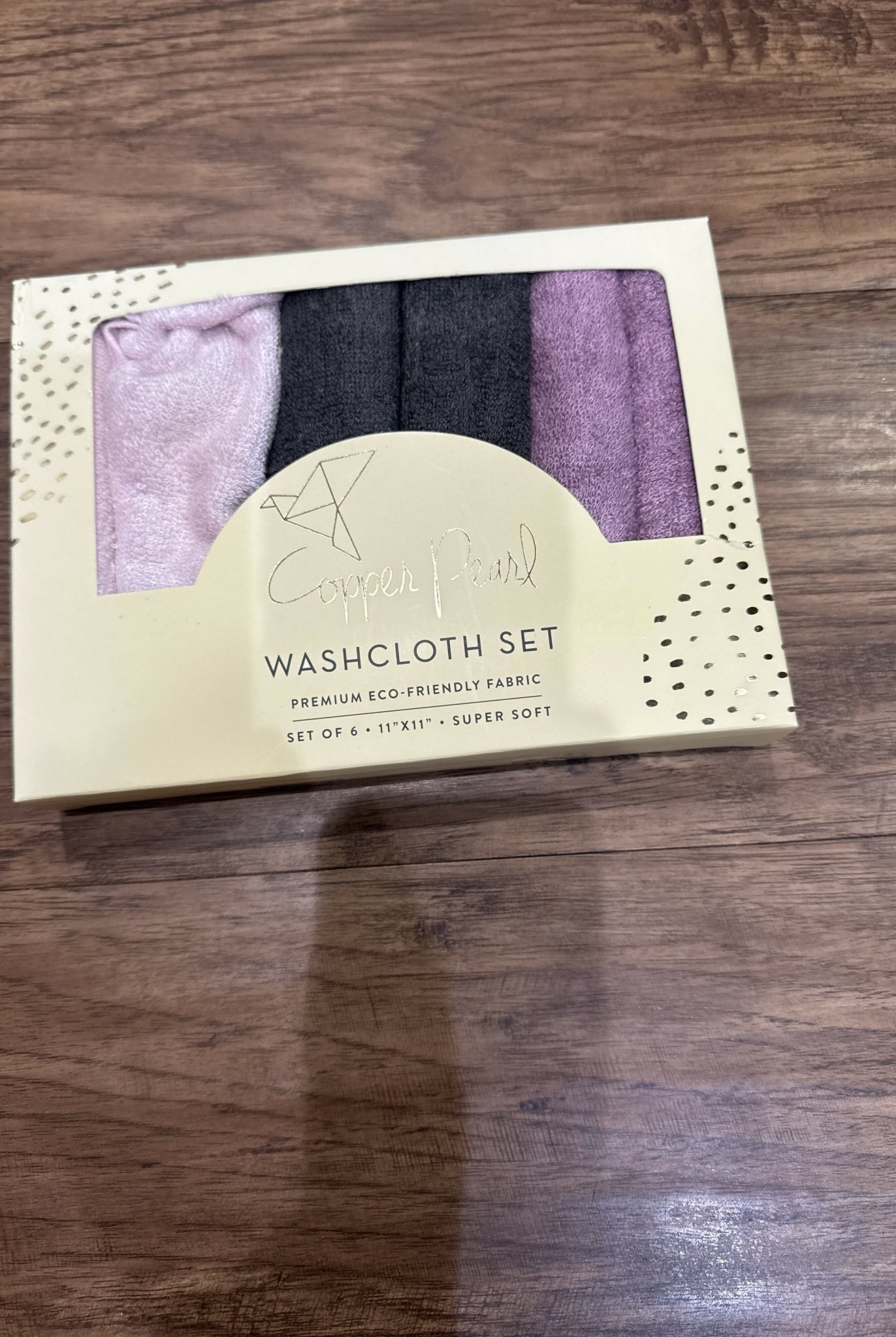 Copper Pearl Washcloth Set - Deadwood South Boutique & Company LLC