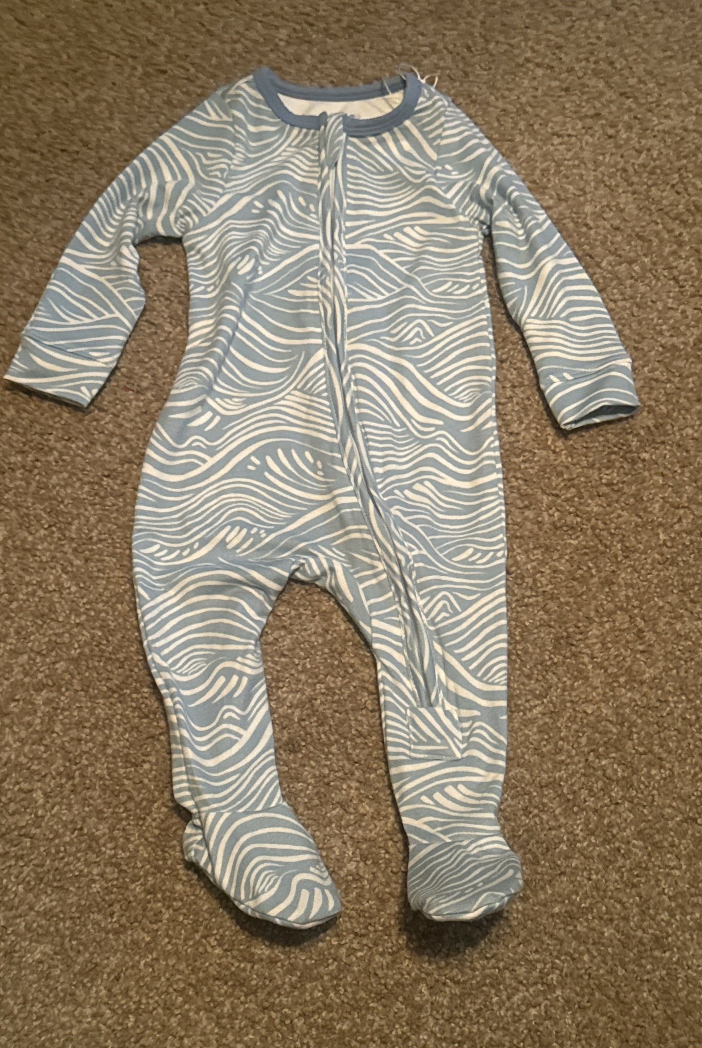 Copper Pearl Zipper Footed Outfit - Deadwood South Boutique & Company LLC