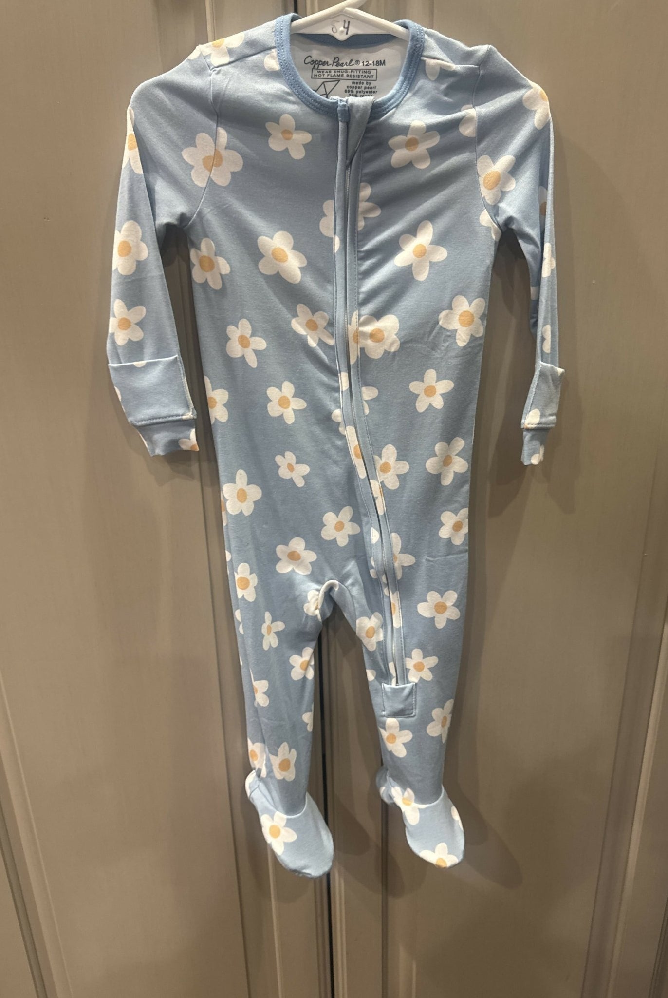 Copper Pearl Zipper Footed Outfit - Deadwood South Boutique & Company LLC