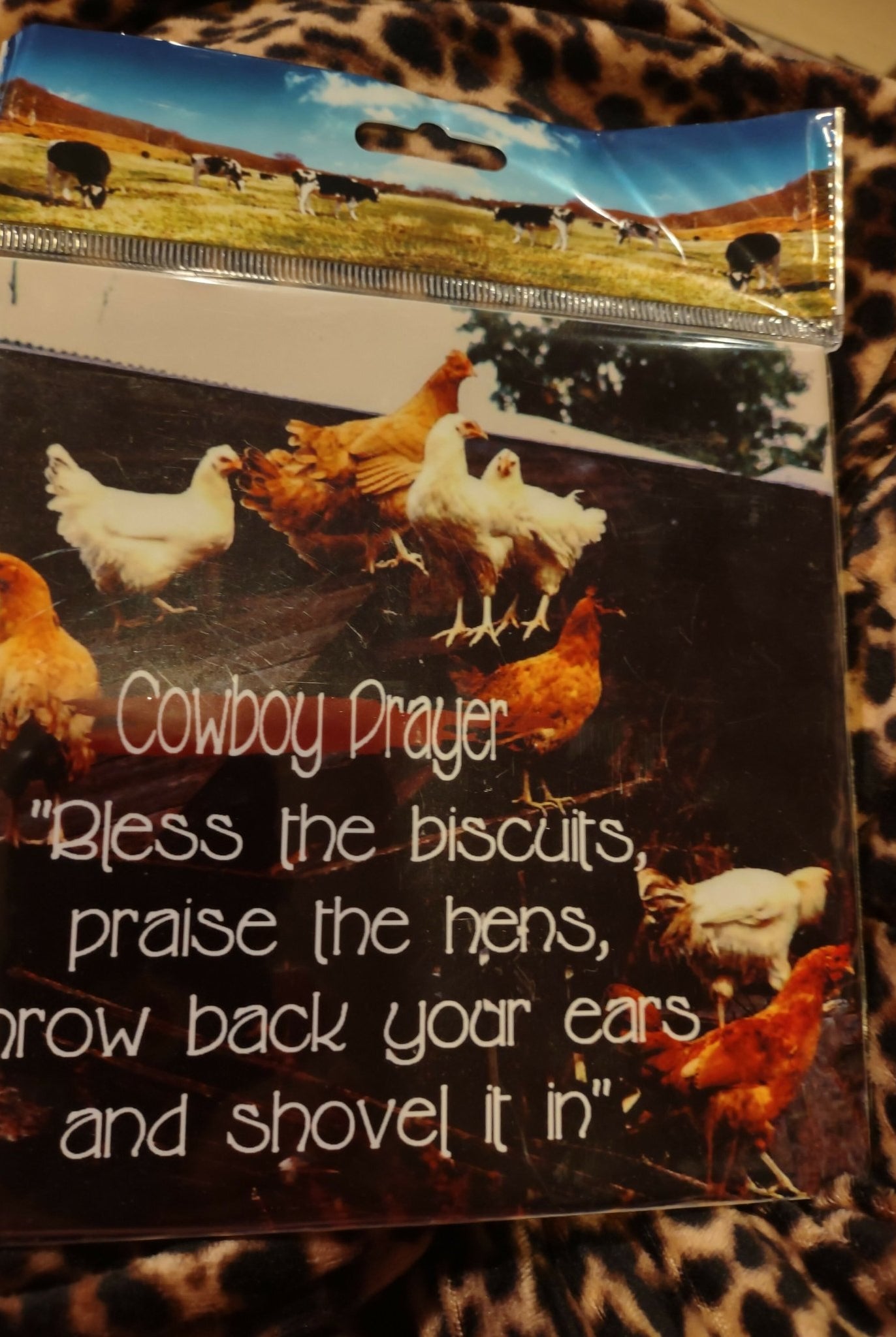 Cowboy Prayer Plaque - Deadwood South Boutique & Company LLC
