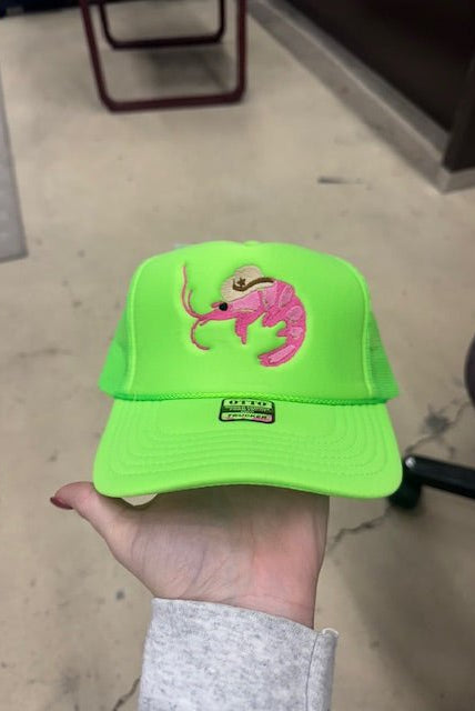Cowboy Shrimp Trucker Cap - Deadwood South Boutique & Company LLC