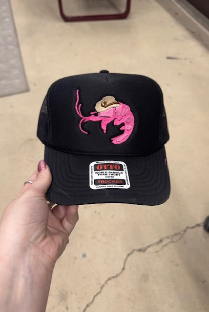 Cowboy Shrimp Trucker Cap - Deadwood South Boutique & Company LLC