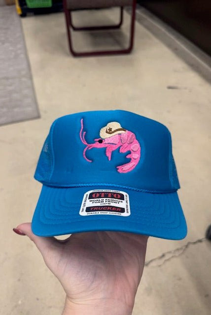 Cowboy Shrimp Trucker Cap - Deadwood South Boutique & Company LLC