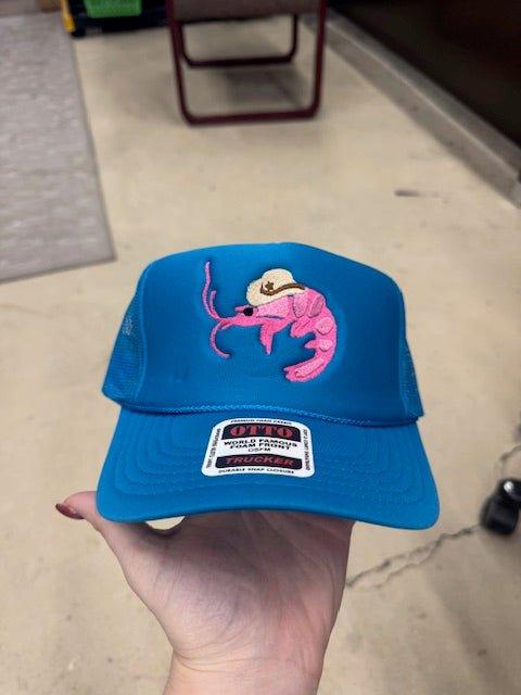 Cowboy Shrimp Trucker Cap - Deadwood South Boutique & Company LLC