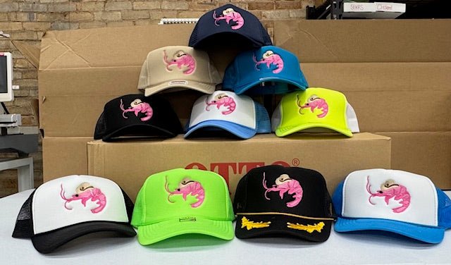 Cowboy Shrimp Trucker Cap - Deadwood South Boutique & Company LLC