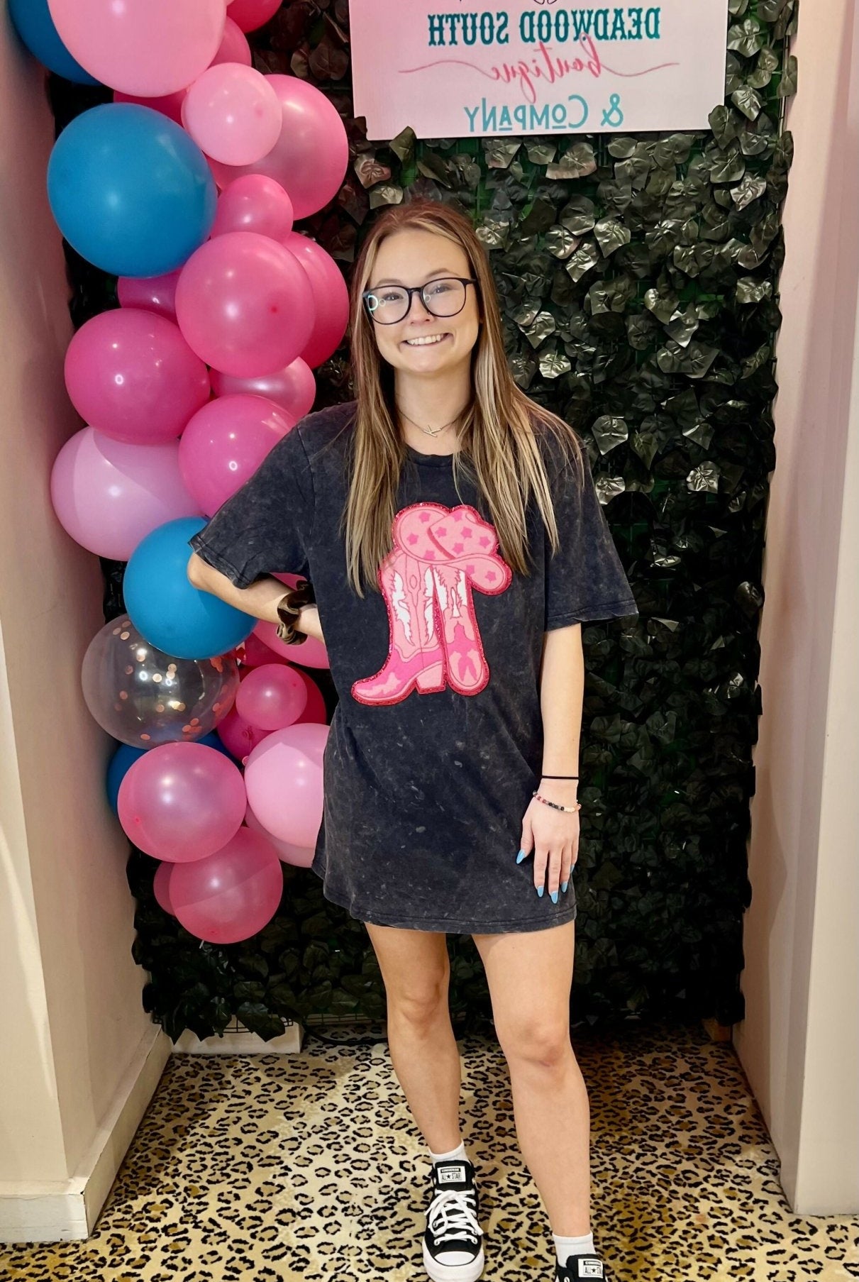 Cowgirl Way T-Shirt/Dress - Deadwood South Boutique & Company LLC