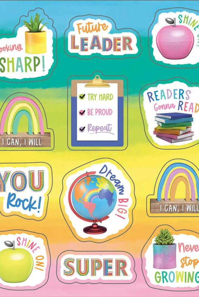 Creative Inspired Motivators Shape Stickers - Deadwood South Boutique & Company LLC