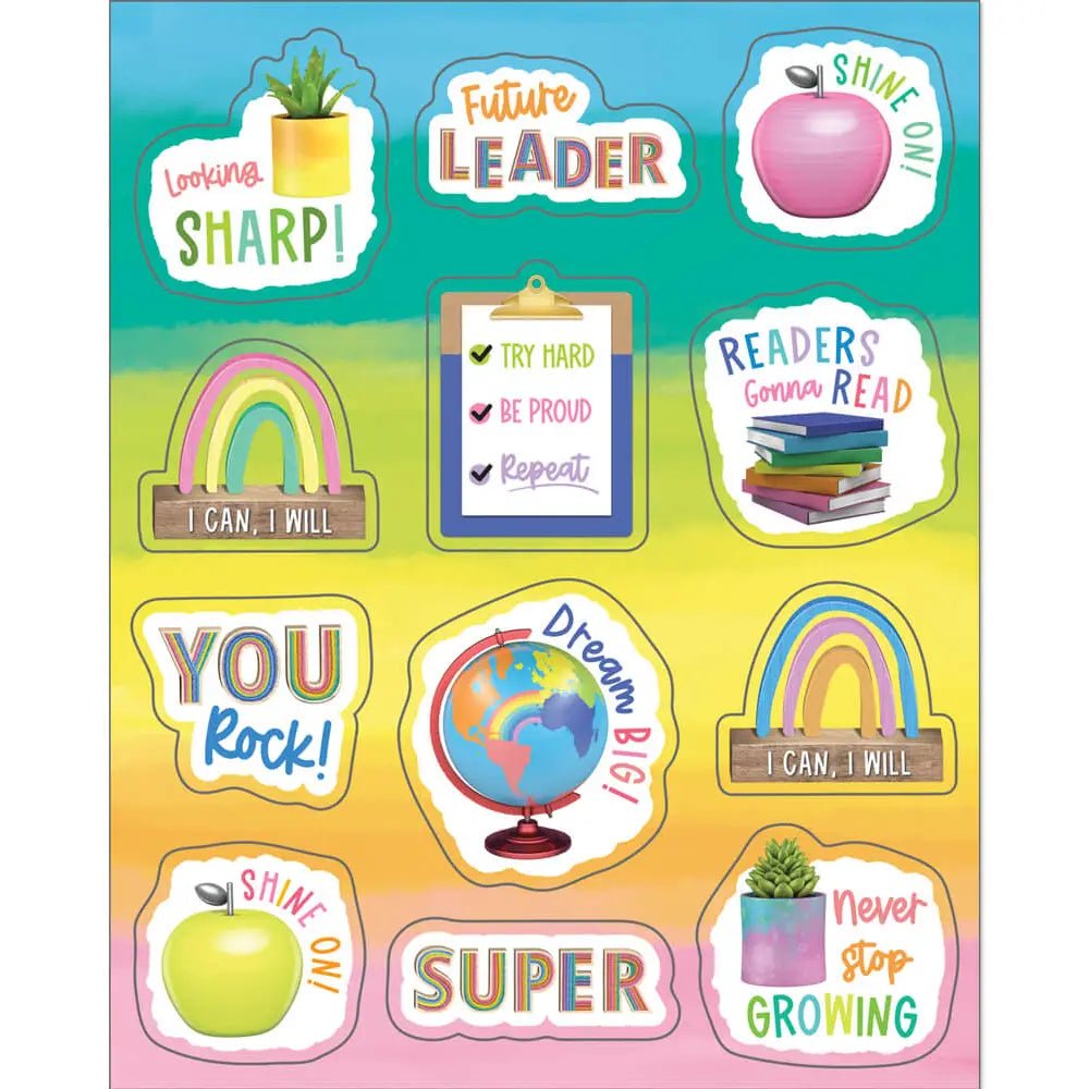 Creative Inspired Motivators Shape Stickers - Deadwood South Boutique & Company LLC