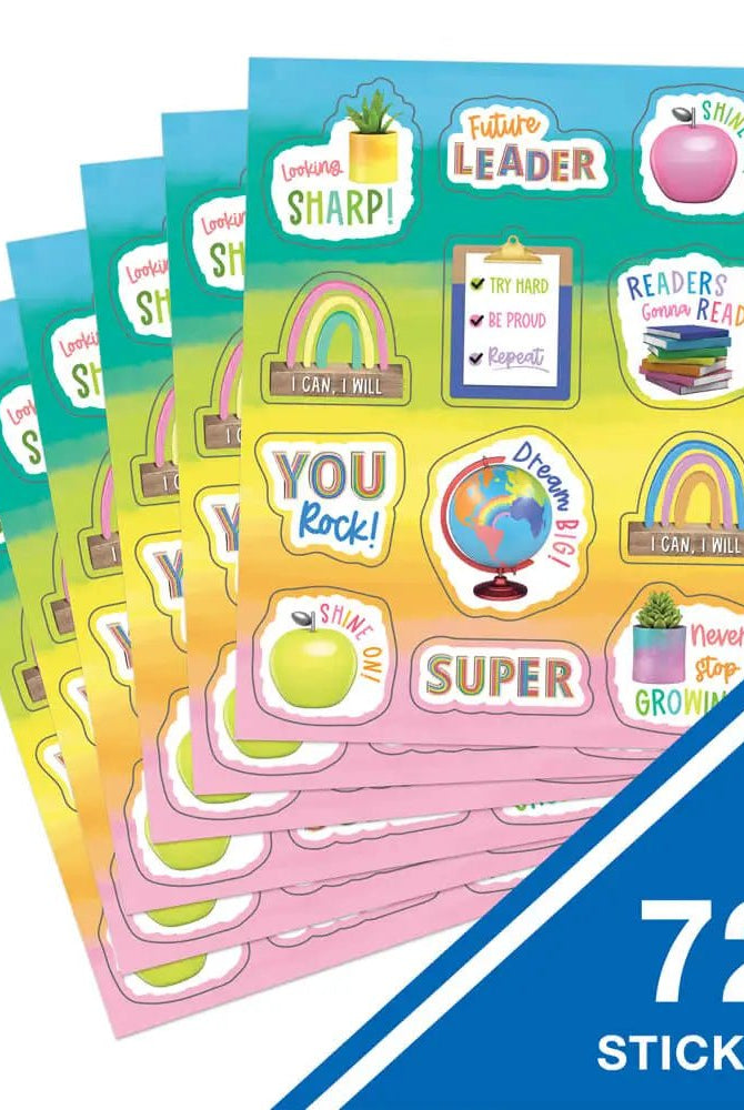 Creative Inspired Motivators Shape Stickers - Deadwood South Boutique & Company LLC
