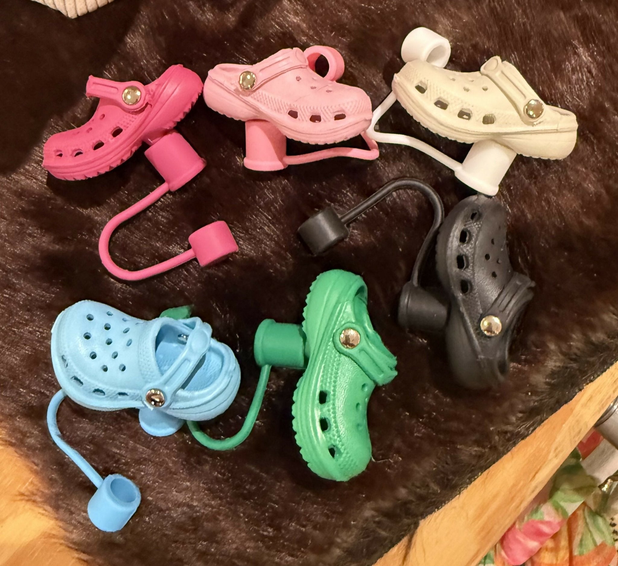 Croc Straw Cover - Deadwood South Boutique & Company LLC