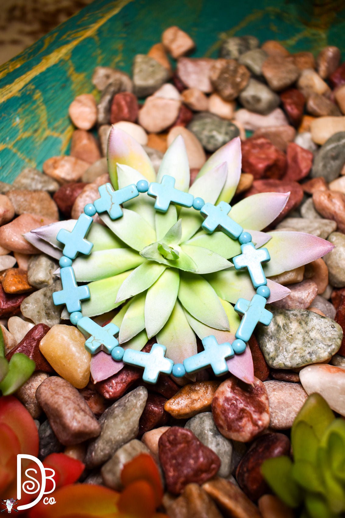 Cross Stretch Bracelet - Deadwood South Boutique & Company LLC