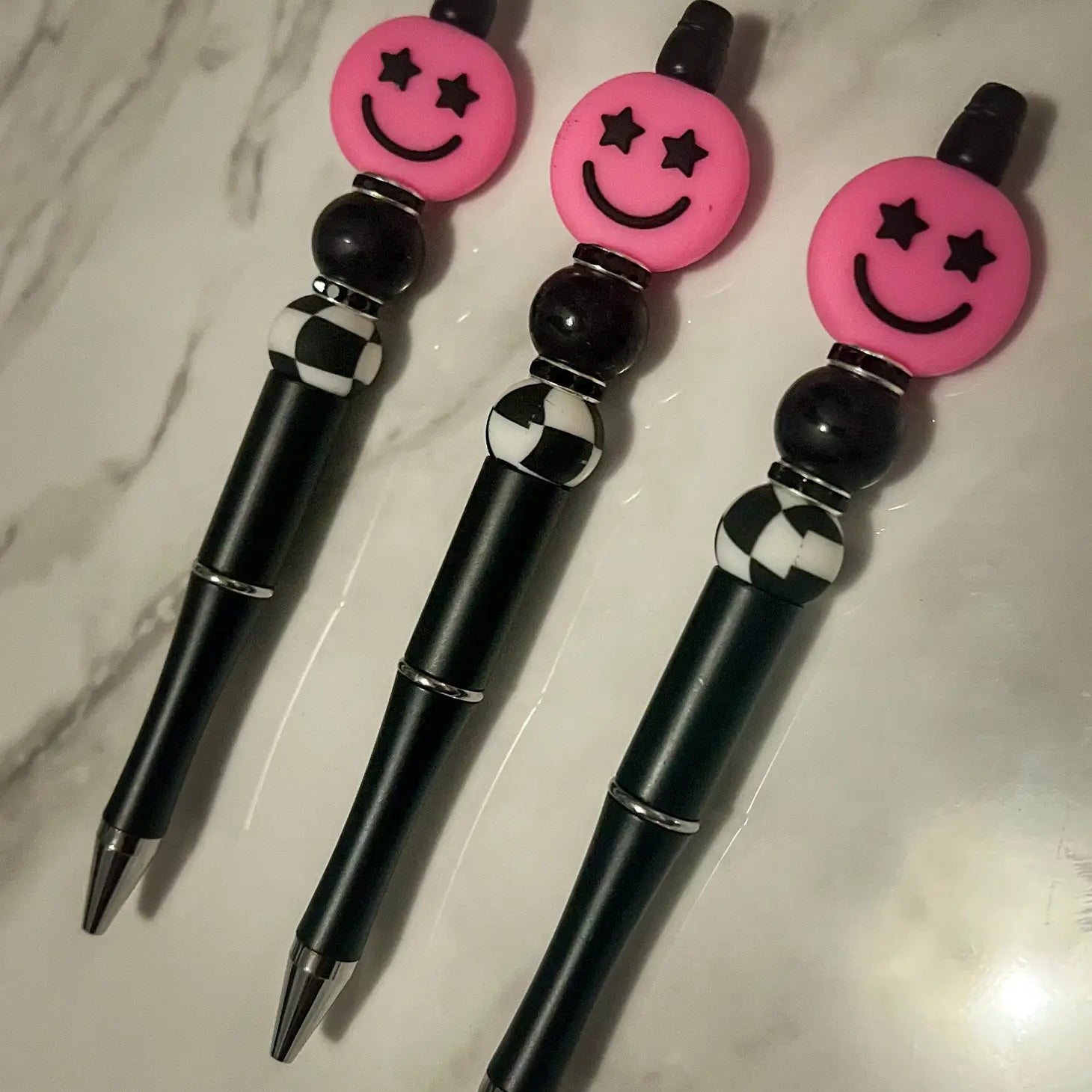 Happy Pink Beaded Pen-Gifts-Deadwood South Boutique & Company-Deadwood South Boutique, Women's Fashion Boutique in Henderson, TX