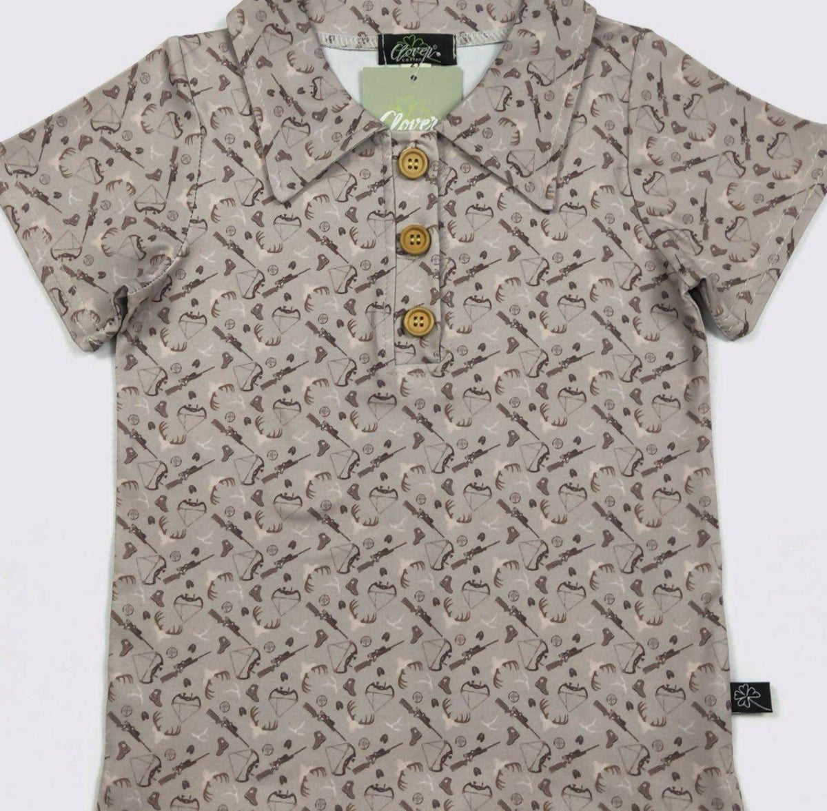 Deer Hunt Collar Shirt - Deadwood South Boutique & Company LLC