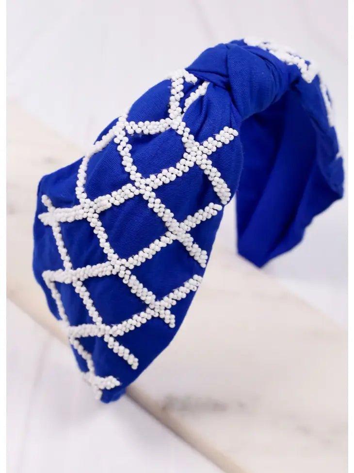 Defense Beaded Royal Headband - Deadwood South Boutique & Company LLC