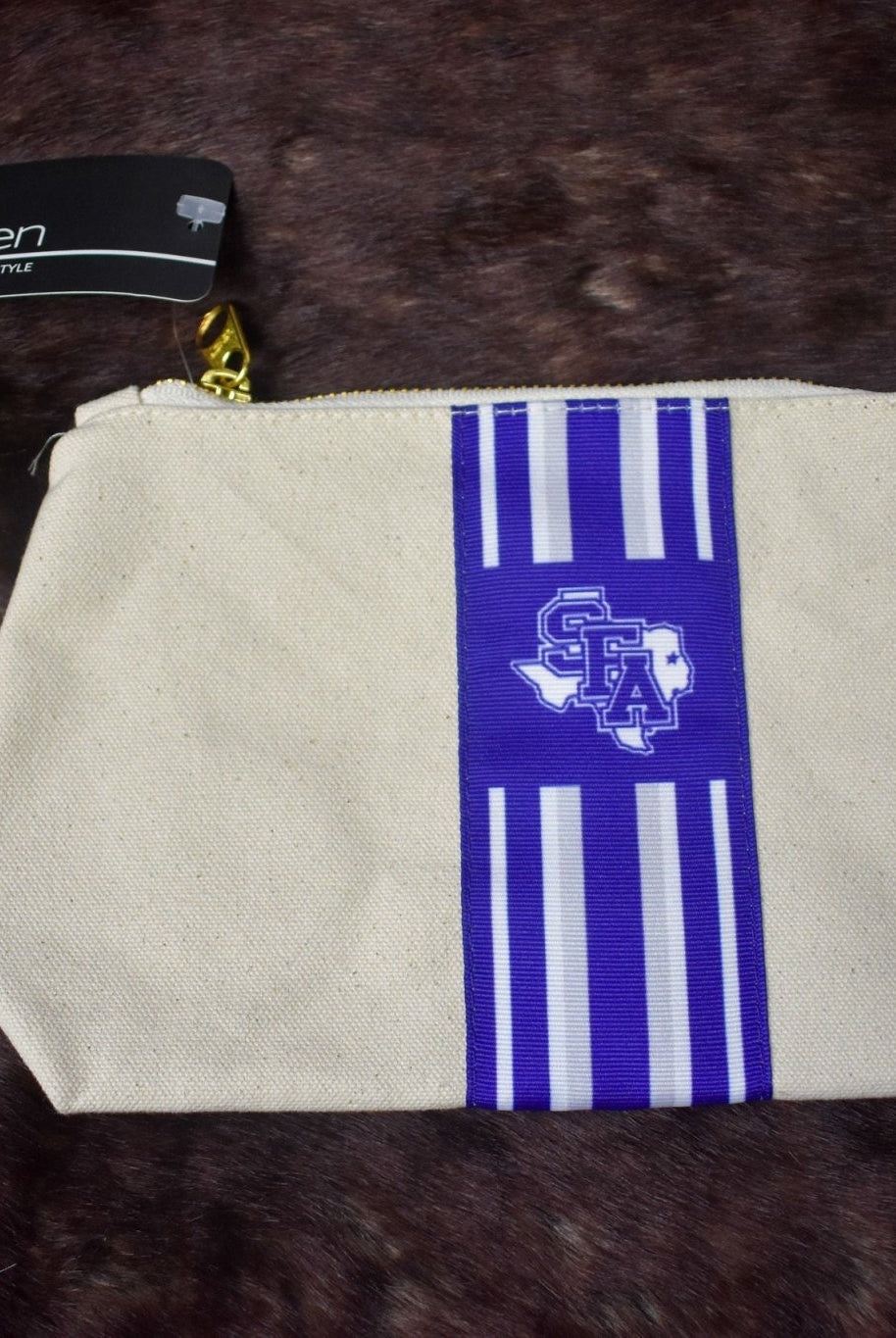 DESDEN: SFA Canvas Pouch - Deadwood South Boutique & Company LLC