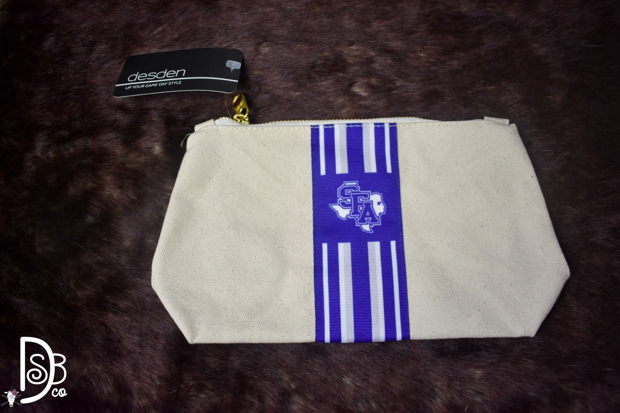 DESDEN: SFA Canvas Pouch - Deadwood South Boutique & Company LLC