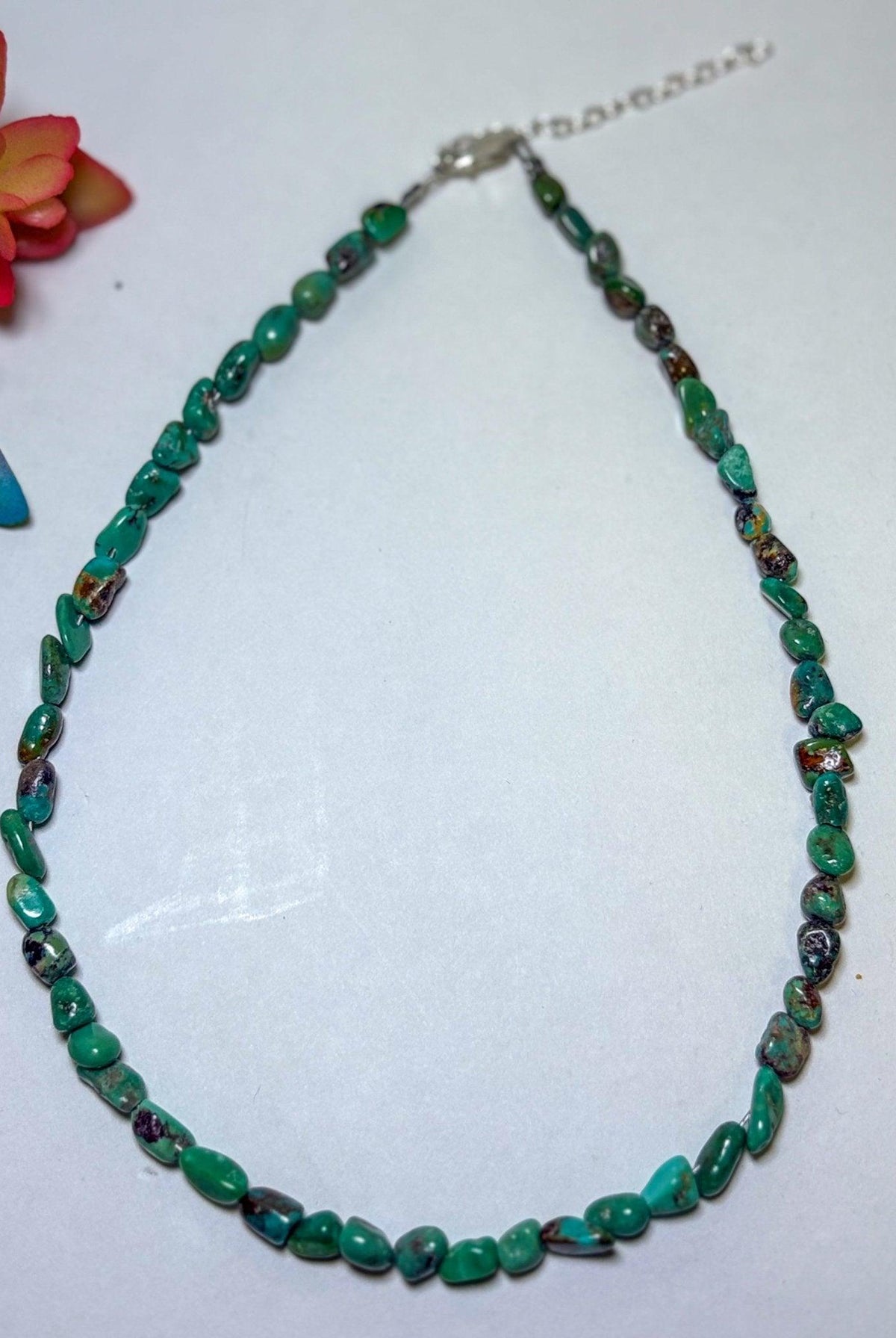 Destree Choker Green Nugget Turquoise Choker - Deadwood South Boutique & Company LLC