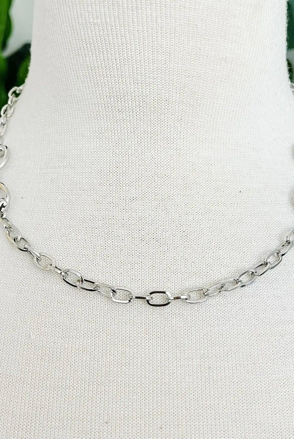 Double Equestrian Chain Necklace - Deadwood South Boutique & Company LLC
