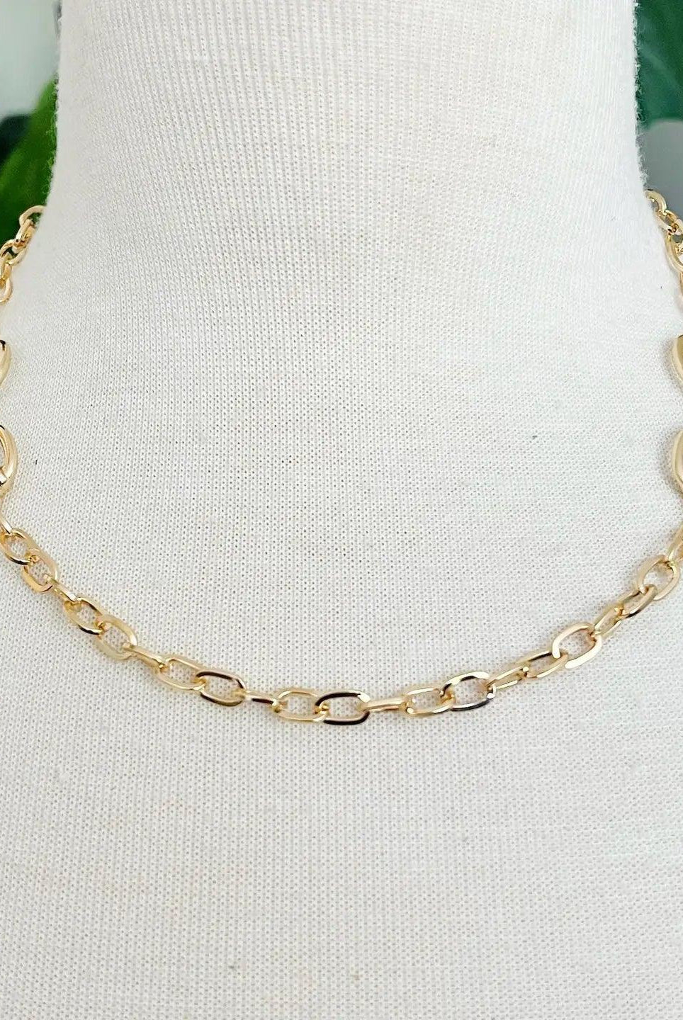Double Equestrian Chain Necklace - Deadwood South Boutique & Company LLC