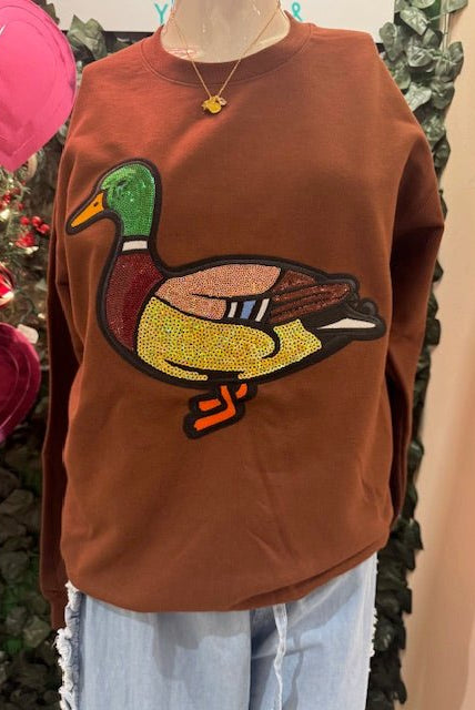 Ducks Alive Crewneck Sweatshirt - Deadwood South Boutique & Company LLC