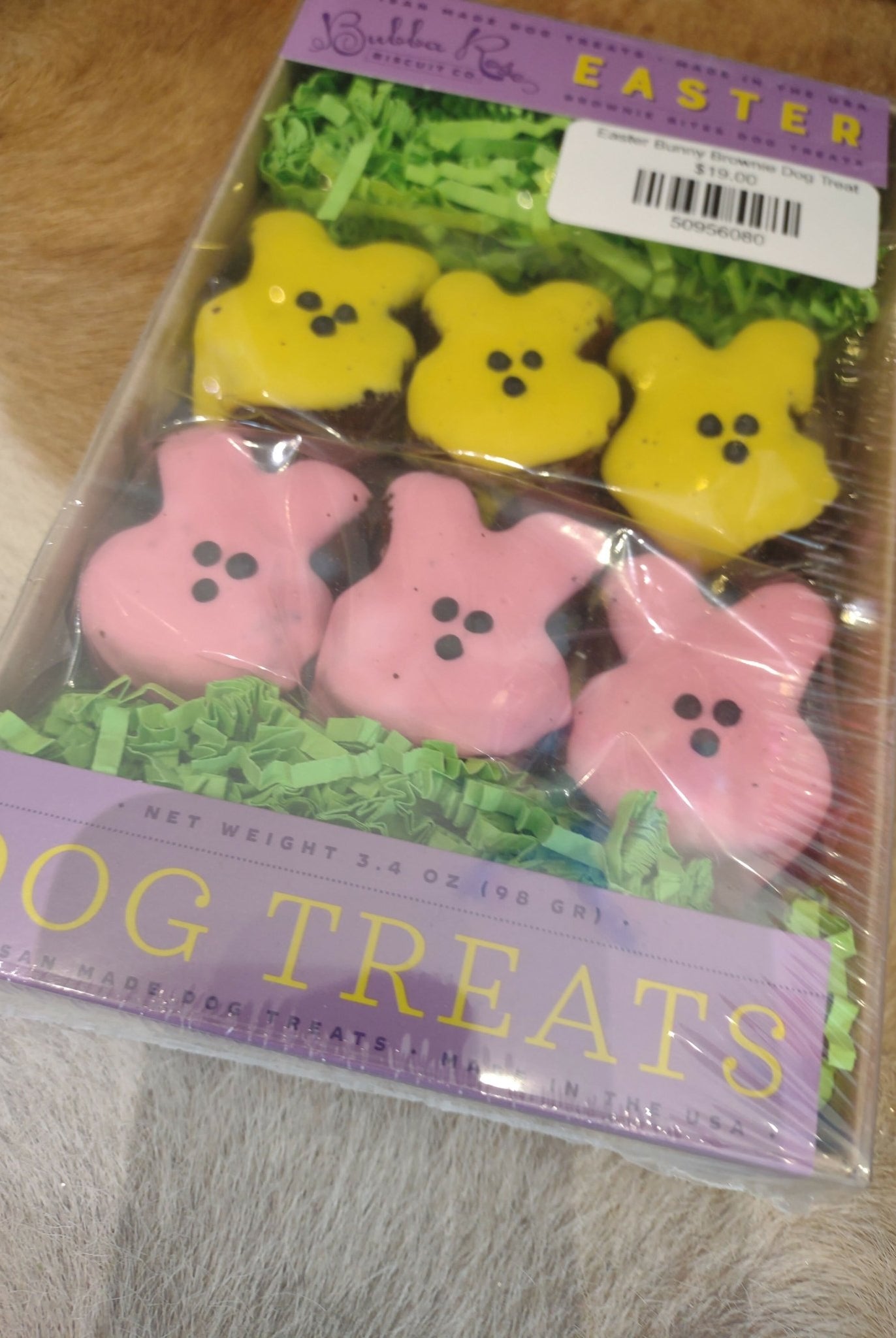 Easter Bunny Brownie Dog Treat - Deadwood South Boutique & Company LLC