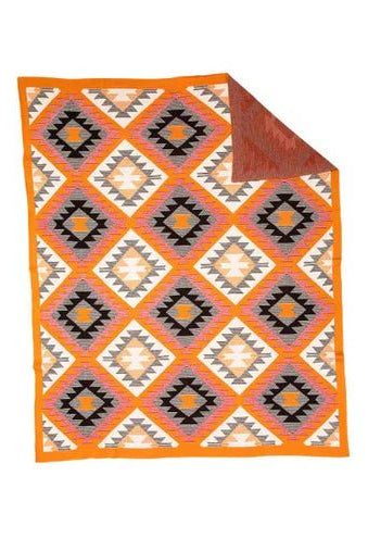 Effortless Spread Aztec Throw - Deadwood South Boutique & Company LLC