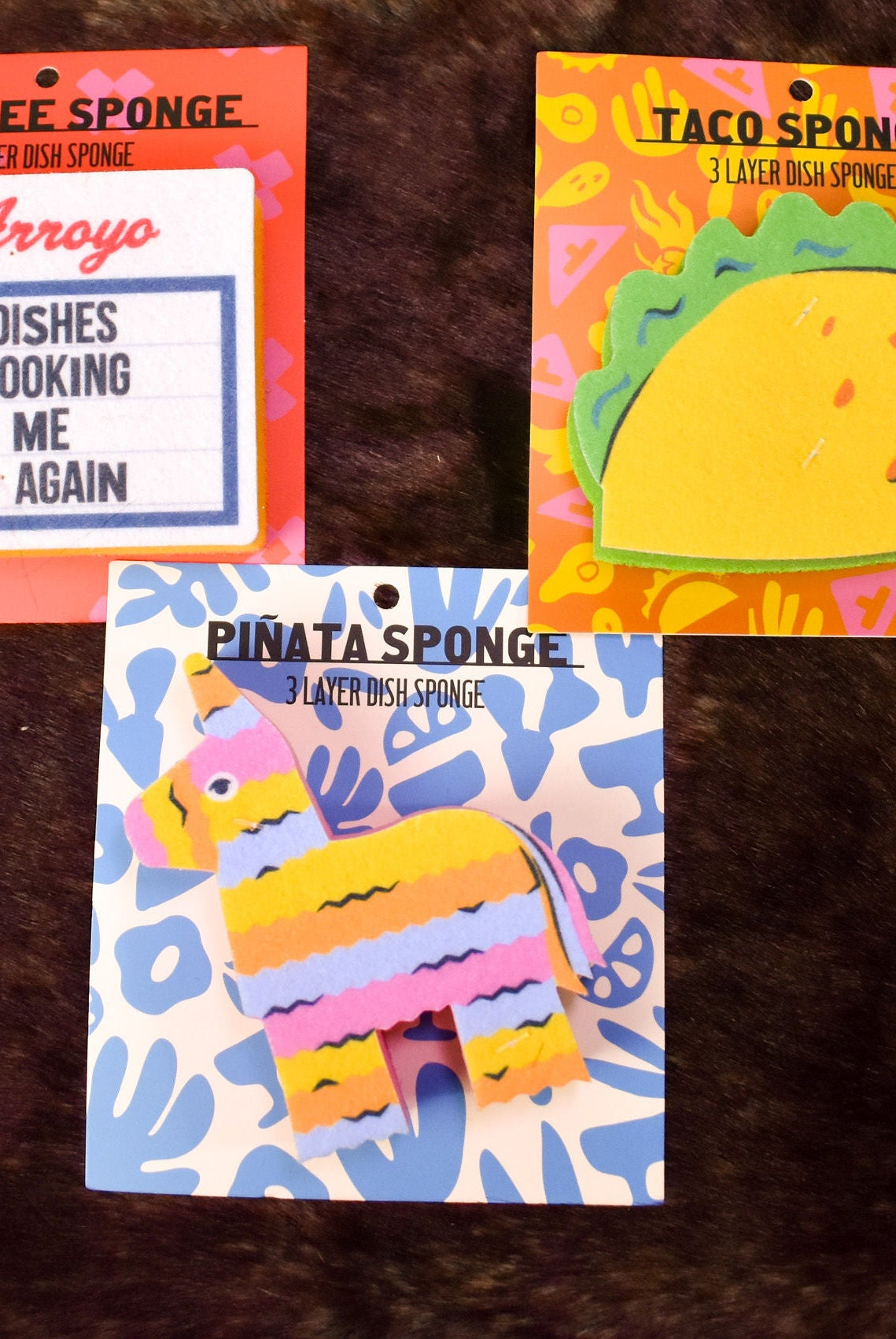 El Arroyo 3 Layer Sponges - Deadwood South Boutique & Company LLC