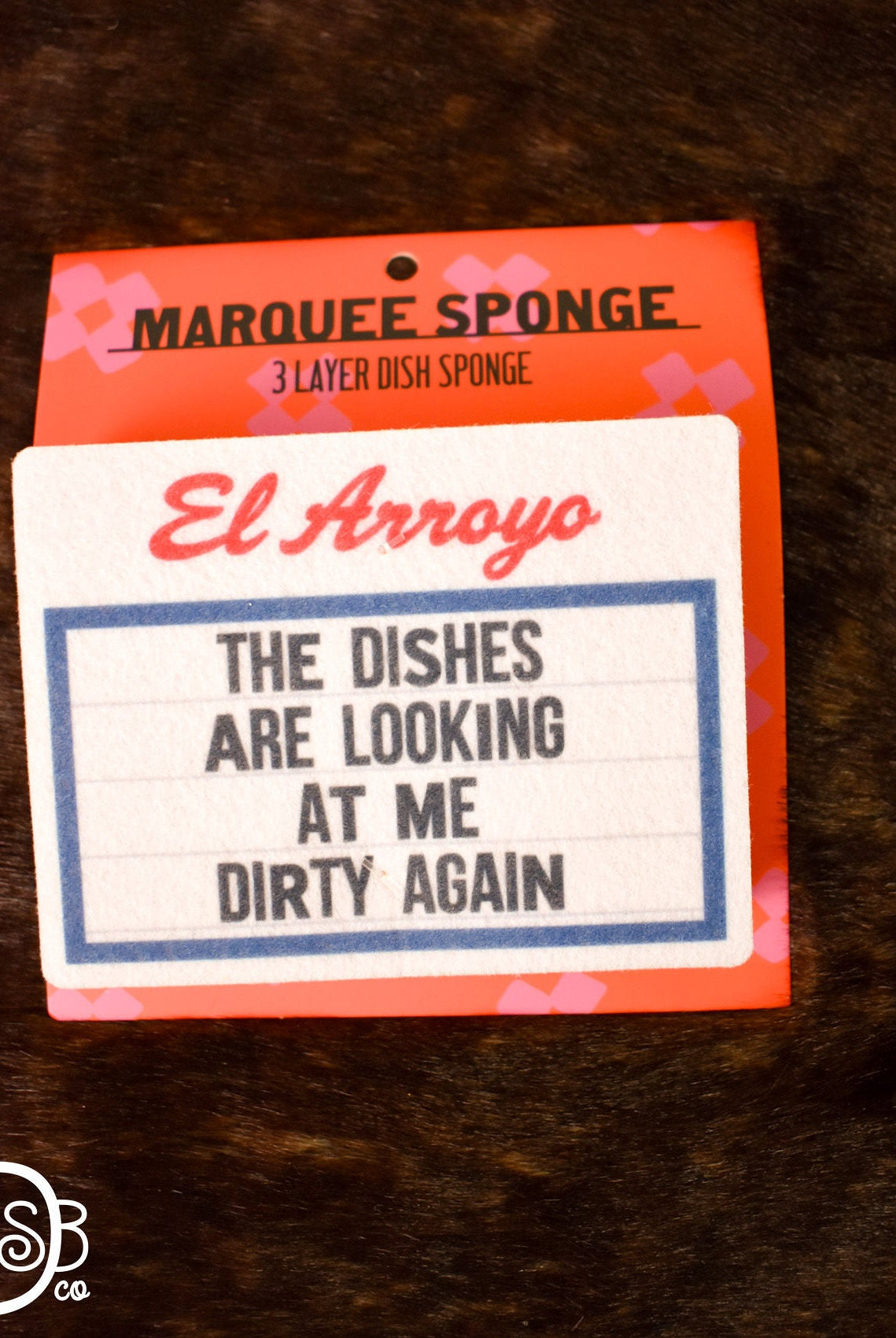 El Arroyo 3 Layer Sponges - Deadwood South Boutique & Company LLC