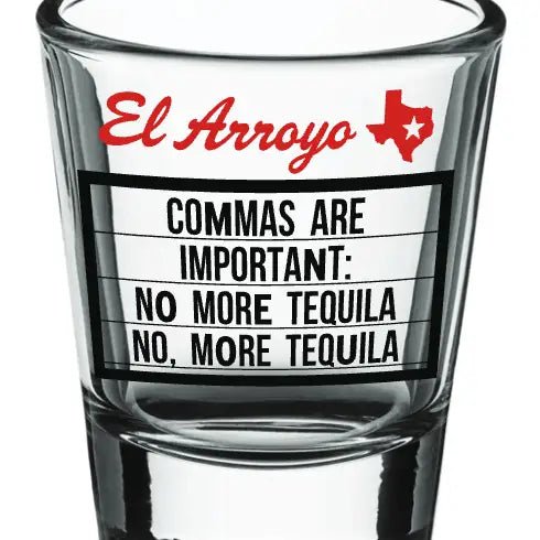 El Arroyo Shot Glasses - Deadwood South Boutique & Company LLC