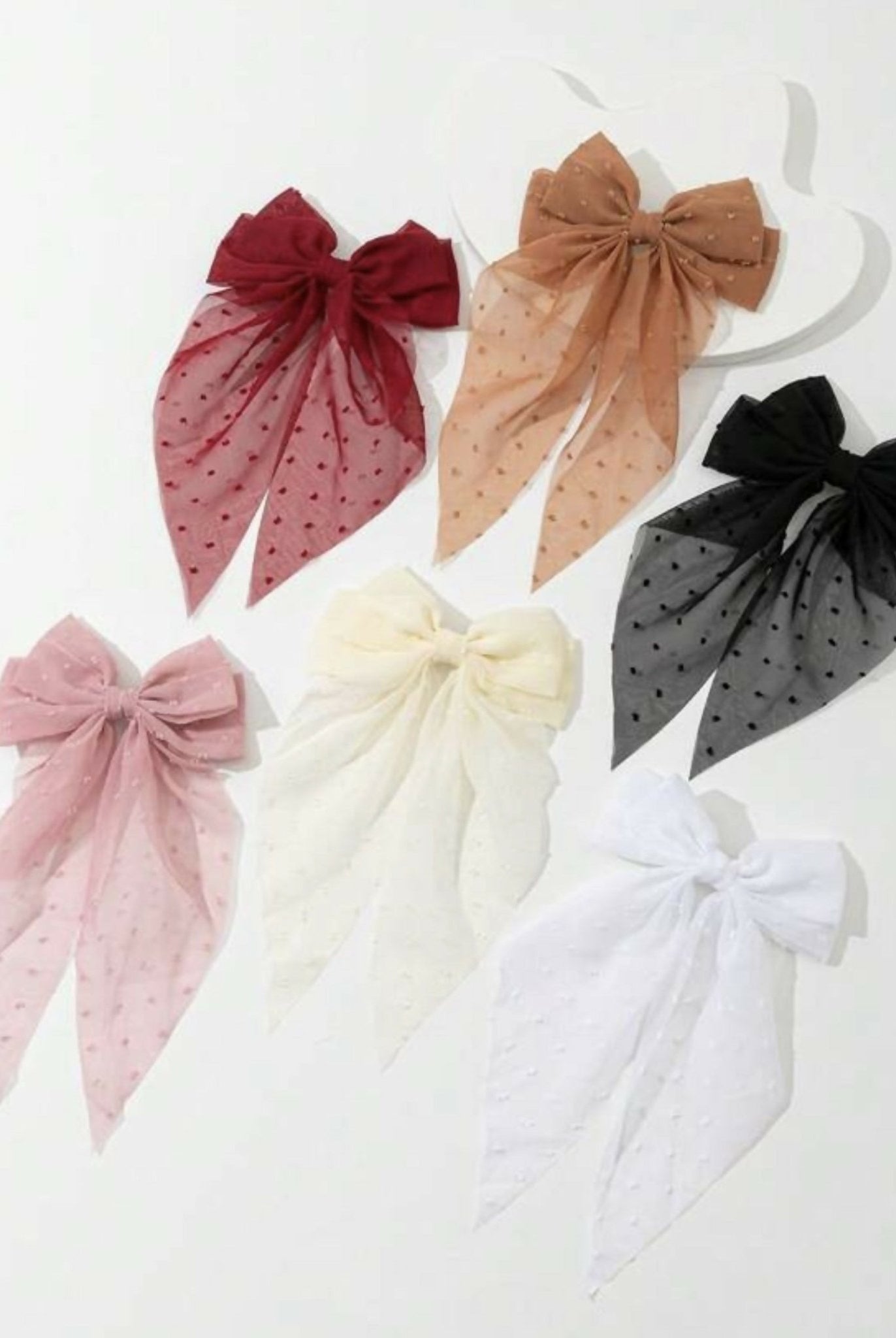 Elegant Bow Knot Ribbon Clip - Deadwood South Boutique & Company LLC