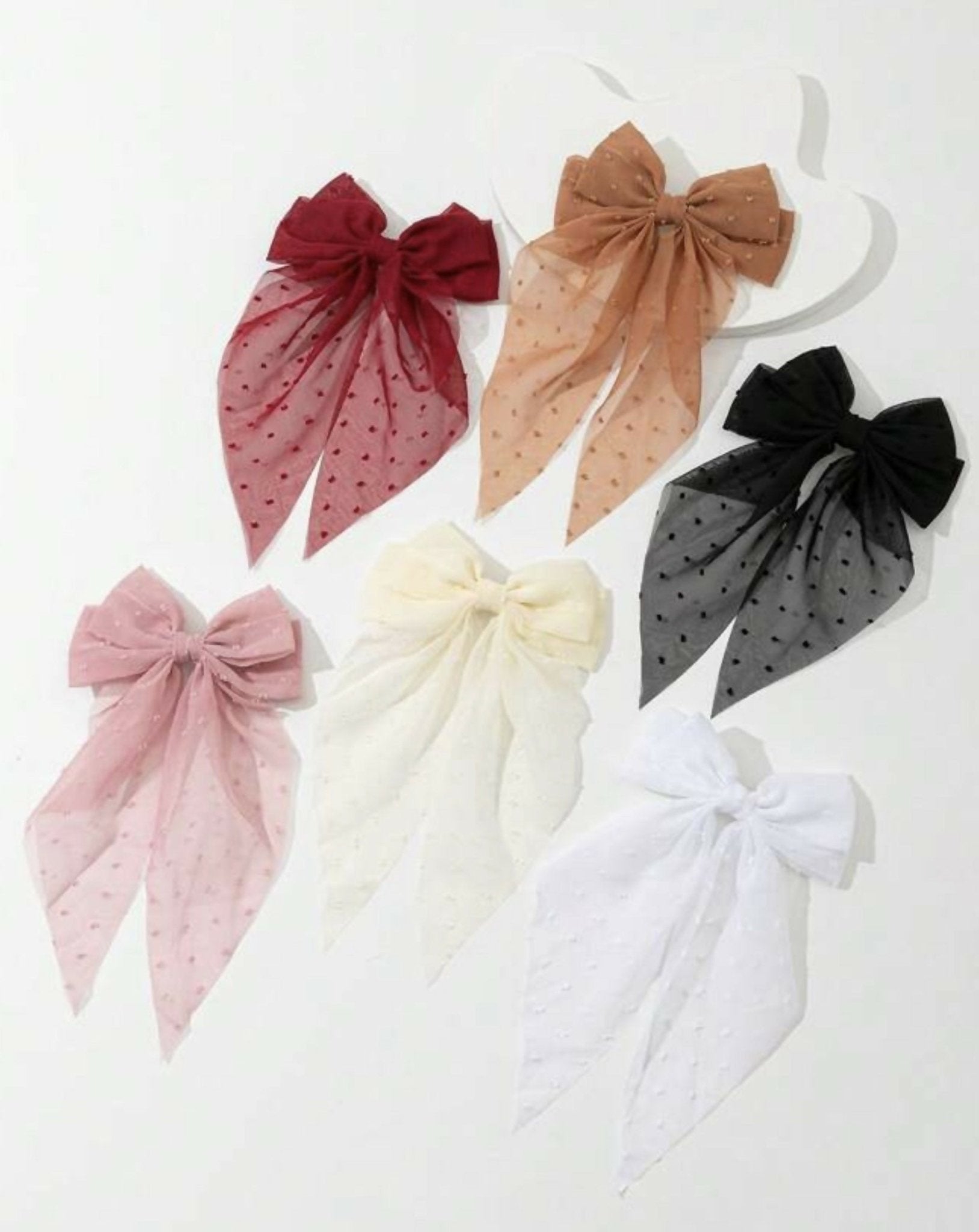 Elegant Bow Knot Ribbon Clip - Deadwood South Boutique & Company LLC