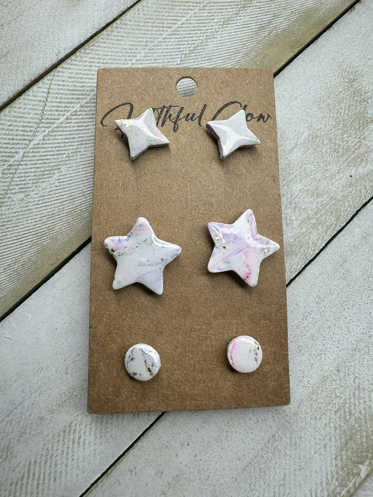 Elegant Stud Trio - Deadwood South Boutique & Company LLC
