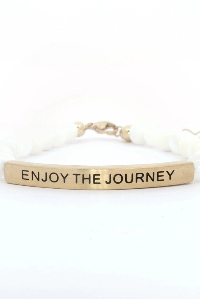 Enjoy The Journey Bracelet - Deadwood South Boutique & Company LLC