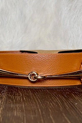 Equestrian Bit Leather Fashion Bracelet - Deadwood South Boutique & Company LLC