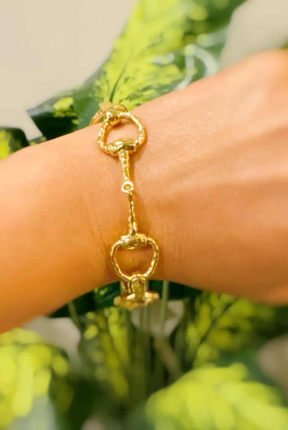 Equestrian Linked Bracelet - Deadwood South Boutique & Company LLC