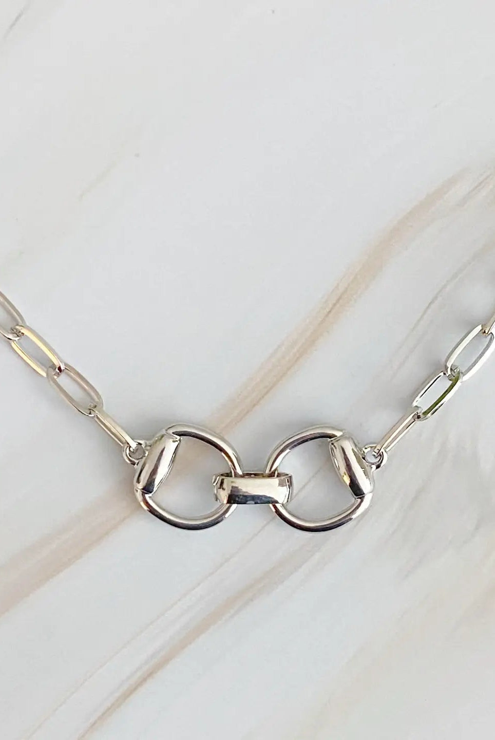 Equestrian Pendant Chain Necklace - Deadwood South Boutique & Company LLC