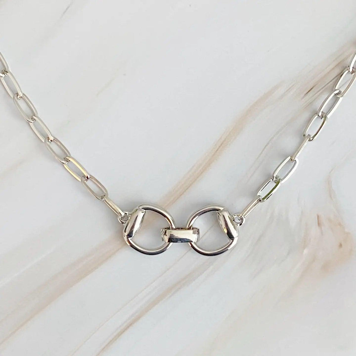 Equestrian Pendant Chain Necklace - Deadwood South Boutique & Company LLC