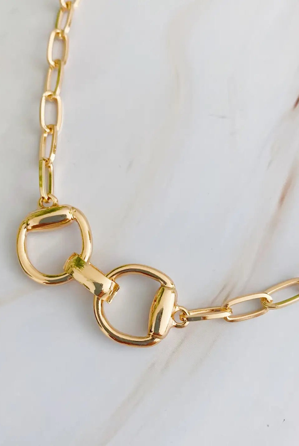 Equestrian Pendant Chain Necklace - Deadwood South Boutique & Company LLC