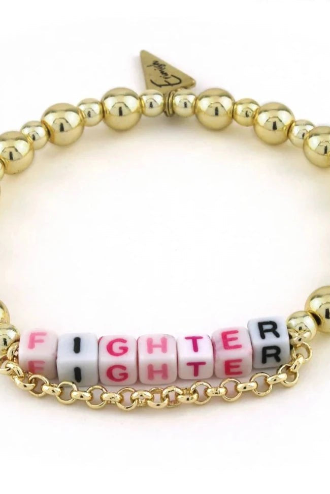 Erimish Breast Cancer Fighter Bracelet - Deadwood South Boutique & Company LLC